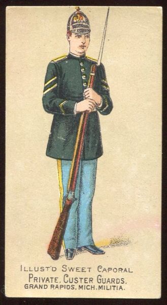 148 Private Custer Guards Grand Rapids Mich Militia